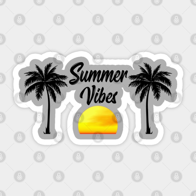 Summer Vibes Sticker by MPopsMSocks